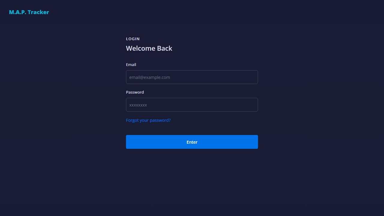 M.A.P. Tracker — audit and task management